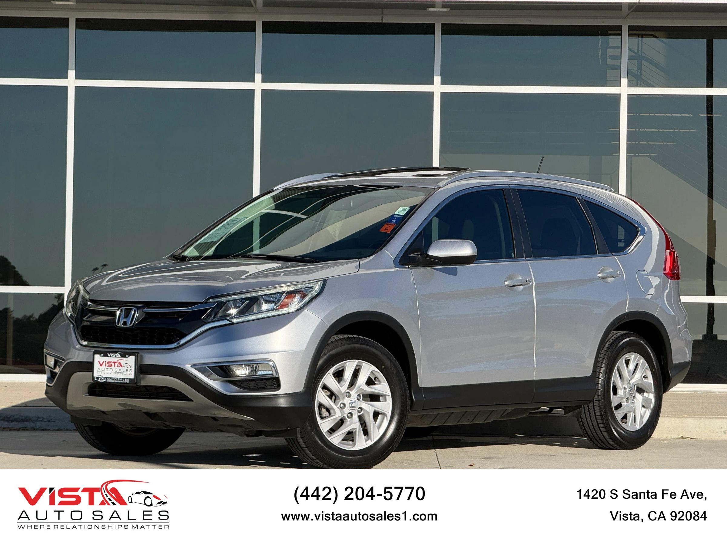 Used 2015 Honda CR-V EX-L image 1