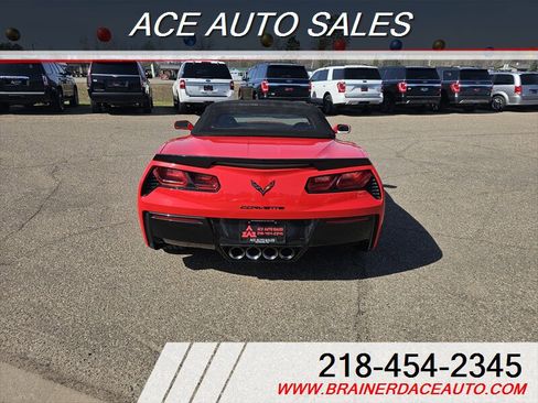 Used 2015 Chevrolet Corvette Stingray Convertible w/ 3LT Preferred Equipment Group RWD image 8