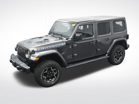 Used 2021 Jeep Wrangler Unlimited Rubicon 4xe w/ Steel Bumper Group AWD/4WD image 21