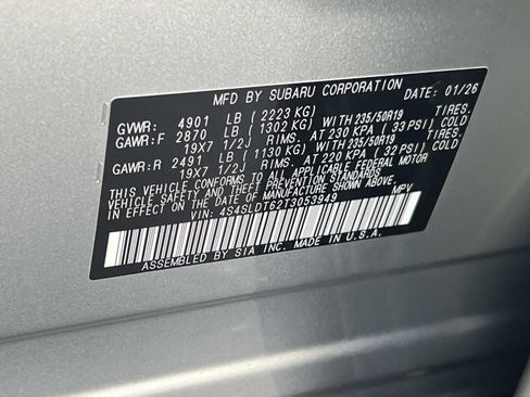 New 2026 Subaru Forester Touring image 26