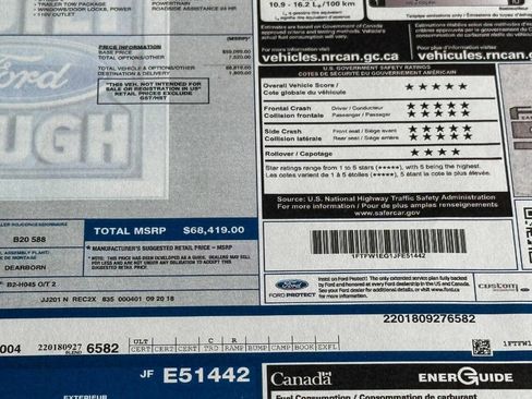 Used 2018 Ford F150 Lariat w/ Equipment Group 501A Mid image 39