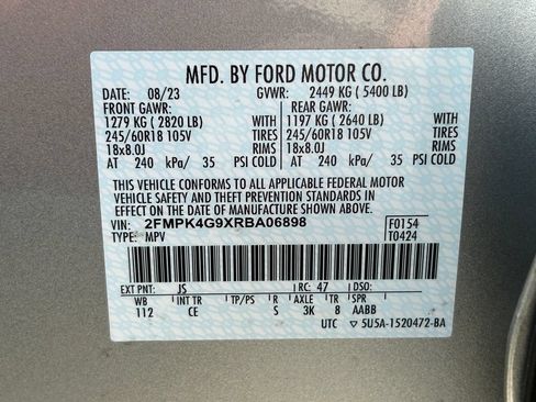 Used 2024 Ford Edge SE AWD/4WD image 20