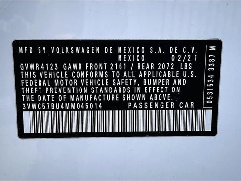 Used 2021 Volkswagen Jetta S FWD image 34
