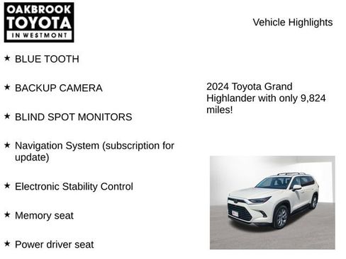 Certified 2024 Toyota Grand Highlander AWD image 6