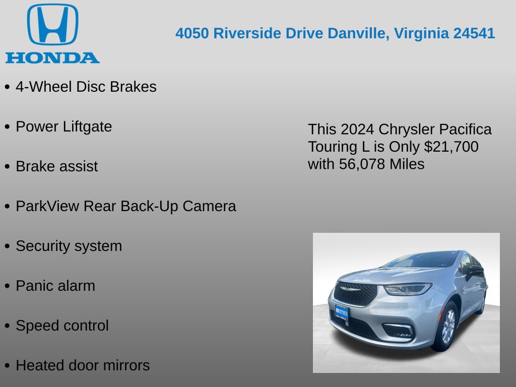 Used 2024 Chrysler Pacifica Touring-L FWD image 22