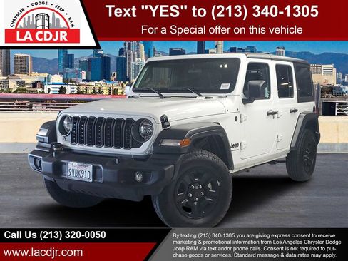 Used 2025 Jeep Wrangler Sport image 1