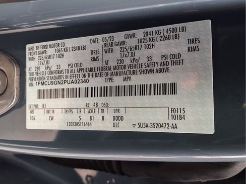 Used 2023 Ford Escape Active w/ Tech Pack #1 image 25