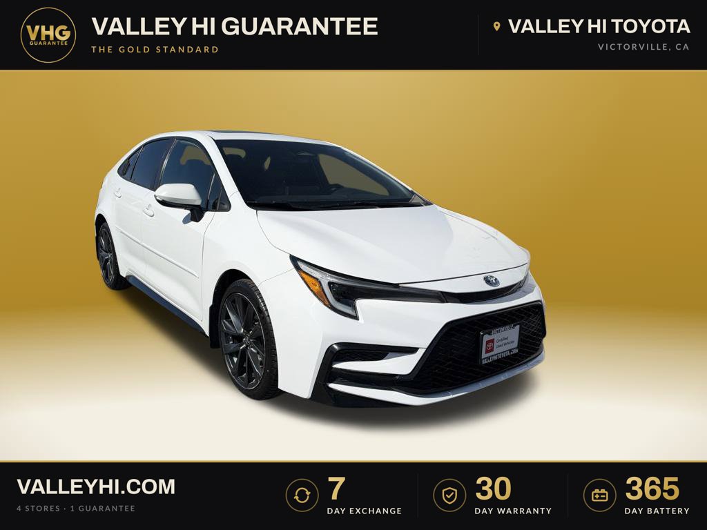 Certified 2024 Toyota Corolla SE w/ SE Package FWD image 1