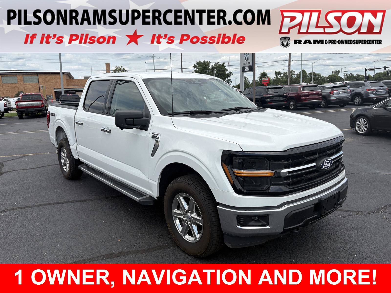 Used 2024 Ford F150 XLT w/ Tow/Haul Package AWD/4WD image 1