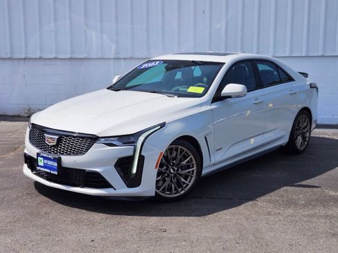 Used 2023 Cadillac CT4 V Blackwing w/ Driver Assist Package RWD image 1