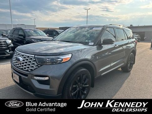 Certified 2023 Ford Explorer Platinum w/ Technology Package AWD/4WD image 1