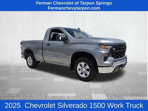 New 2025 Chevrolet Silverado 1500 W/T w/ WT Safety Package RWD image 1