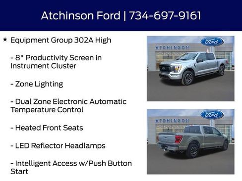 Certified 2023 Ford F150 XLT w/ Equipment Group 302A High image 16