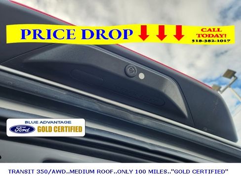 Certified 2024 Ford Transit 350 148 Medium Roof AWD w/ Upfitter Package image 25
