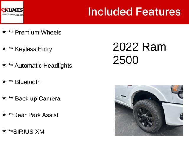 Used 2022 RAM 2500 Limited w/ Night Edition AWD/4WD image 5