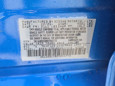 Used 2021 Nissan Sentra SV FWD image 34