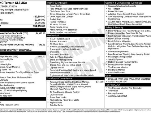 Used 2024 GMC Terrain SLE w/ Driver Convenience Package image 2