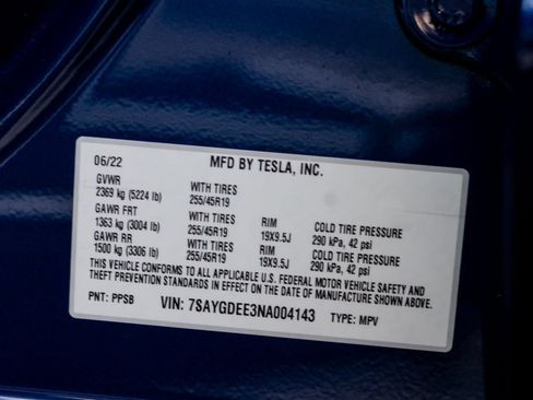Used 2022 Tesla Model Y Long Range AWD/4WD image 61