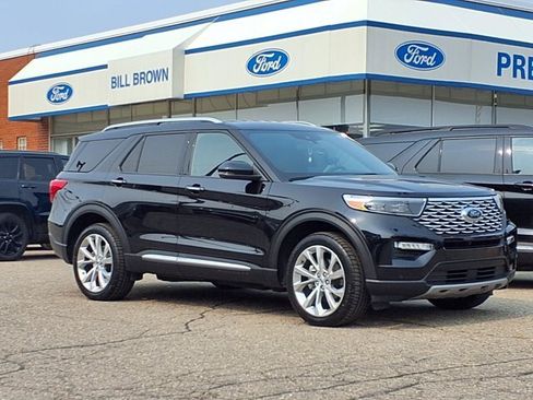Certified 2023 Ford Explorer Platinum w/ Technology Package AWD/4WD image 1
