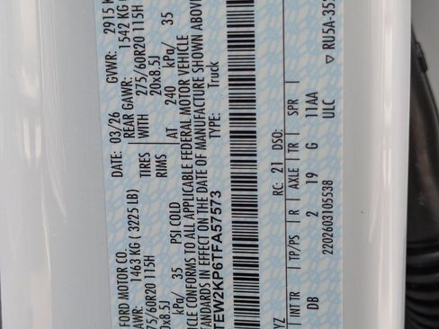 New 2026 Ford F150 STX RWD image 16