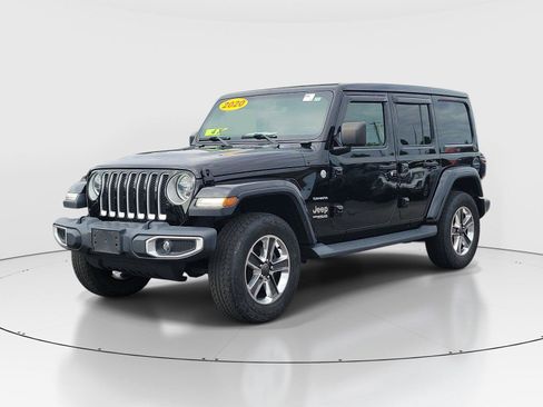 Used 2020 Jeep Wrangler Unlimited Sahara AWD/4WD image 2