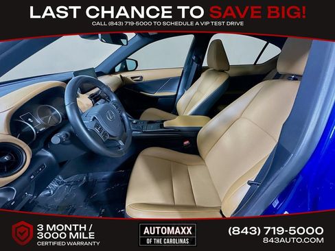 Used 2025 Lexus IS 350 F Sport w/ Accessory Package RWD image 15