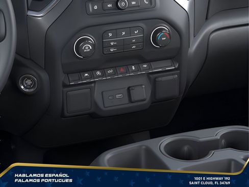 New 2026 Chevrolet Silverado 1500 Custom w/ Turbomax Blackout Package RWD image 17
