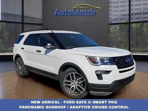 Used 2018 Ford Explorer Sport w/ Equipment Group 401A AWD/4WD image 1