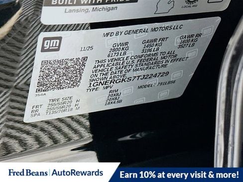 New 2026 Chevrolet Traverse LT w/ Midnight/Sport Edition image 21