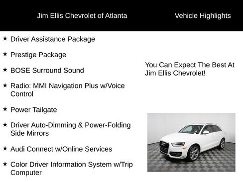 Used 2015 Audi Q3 2.0T Prestige w/ Prestige Package image 5