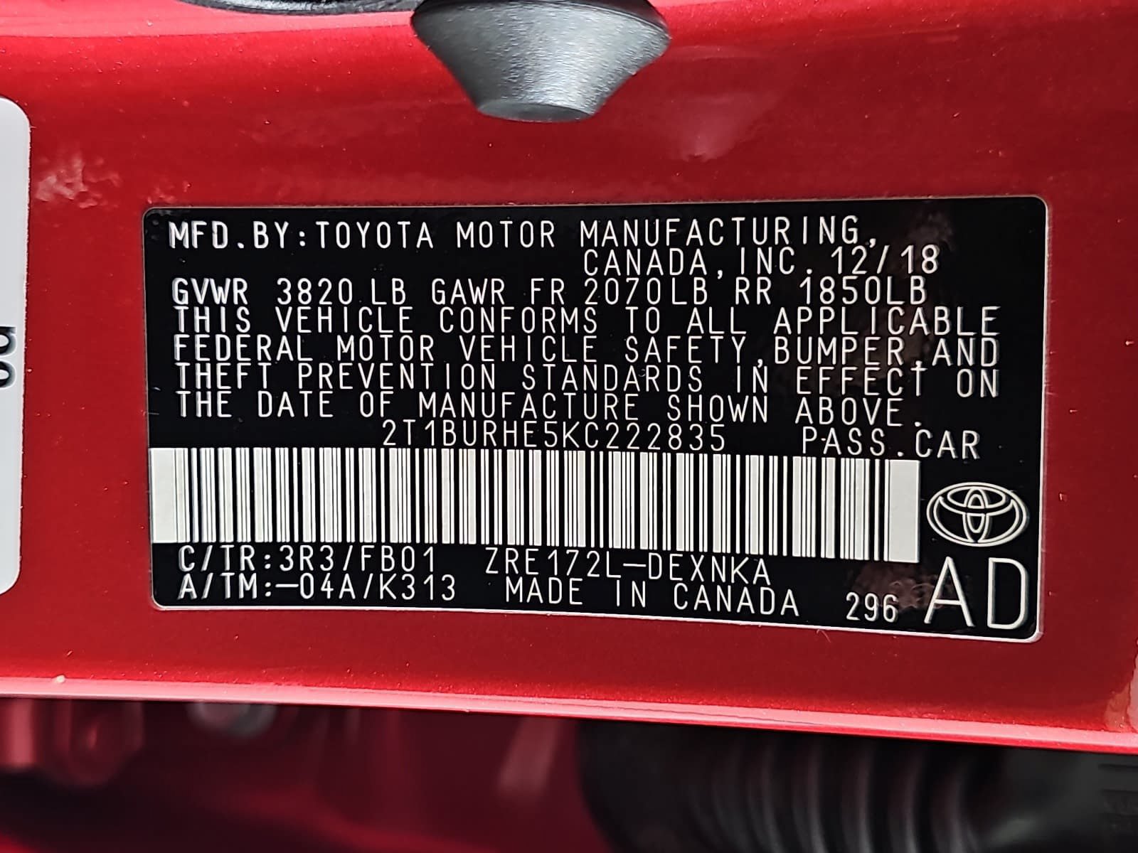 Used 2019 Toyota Corolla LE FWD image 30