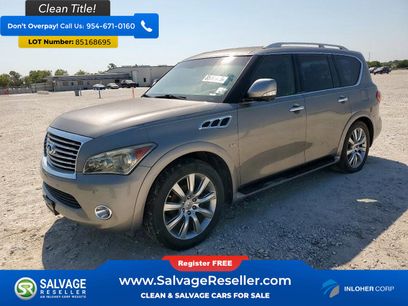 Used 2014 INFINITI QX80 4WD w/ Theater Package
