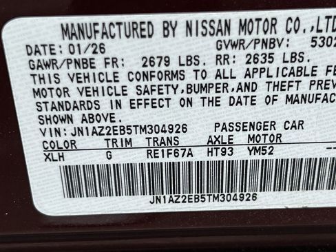 New 2026 Nissan Leaf Platinum+ w/ Cargo Package (Platinum+) FWD image 17
