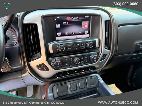 Used 2015 GMC Sierra 1500 SLT w/ SLT Crew Cab Value Package AWD/4WD image 19