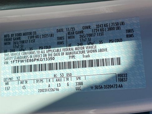 Used 2023 Ford F150 XL w/ XL Chrome Appearance Package image 29