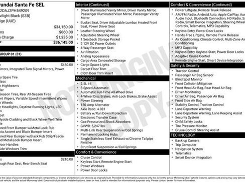 Used 2023 Hyundai Santa Fe SEL AWD/4WD image 10