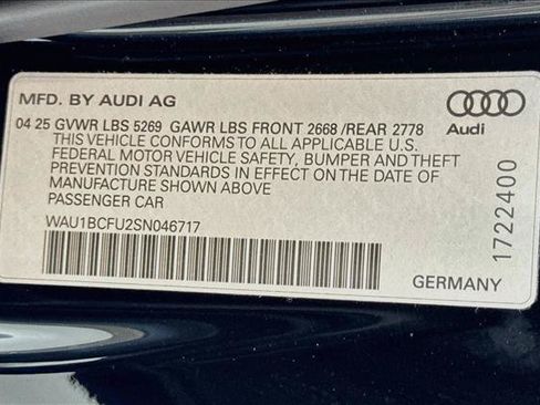 Used 2025 Audi A5 2.0T Premium w/ 19" Wheel Package AWD/4WD image 29