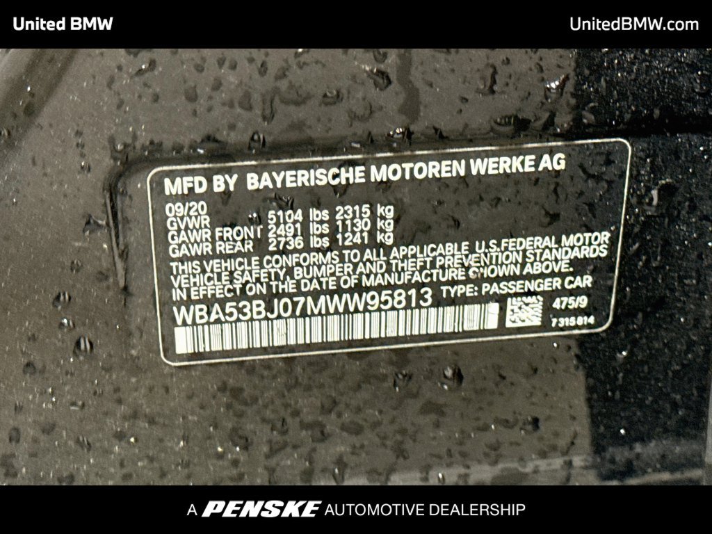 Used 2021 BMW 540i RWD image 22