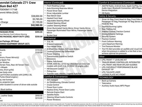 Used 2021 Chevrolet Colorado Z71 w/ Safety Package image 26