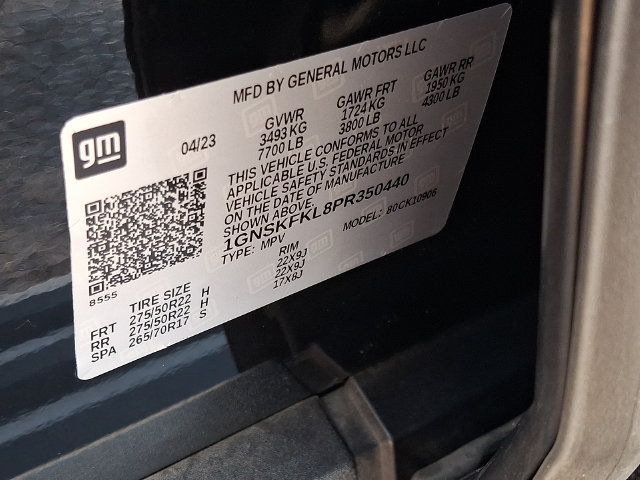 Certified 2023 Chevrolet Suburban Premier w/ Advanced Technology Package AWD/4WD image 25
