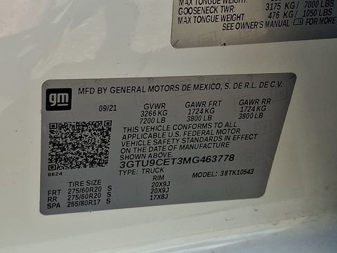 Used 2021 GMC Sierra 1500 Elevation AWD/4WD image 28