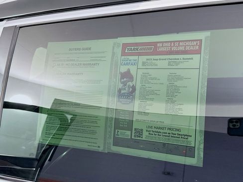 Certified 2023 Jeep Grand Cherokee L Summit w/ Luxury Tech Group V image 15