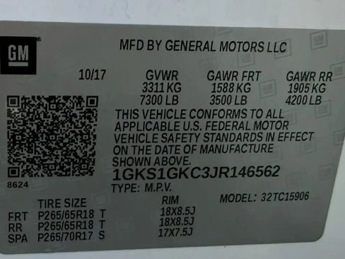 Used 2018 GMC Yukon XL SLT w/ Open Road Package image 36