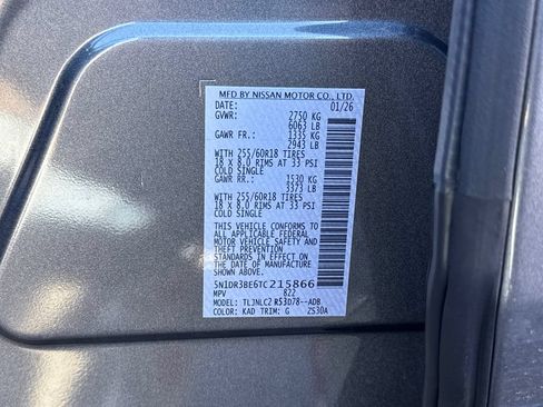 New 2026 Nissan Pathfinder SV AWD/4WD image 31