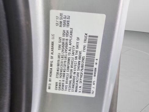 Used 2018 Honda Ridgeline RTL-E image 32