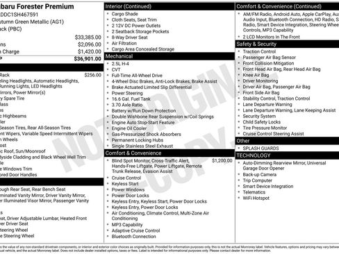 Used 2025 Subaru Forester Premium image 2