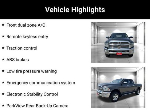 Used 2015 RAM 2500 Power Wagon Laramie AWD/4WD image 2