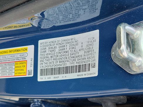 Certified 2025 Honda Civic LX image 26