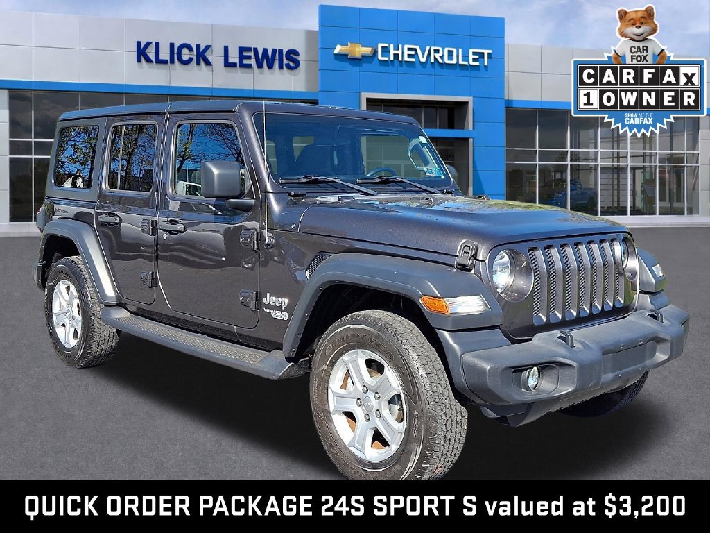 Used 2018 Jeep Wrangler Unlimited Sport S AWD/4WD 360° Tour
