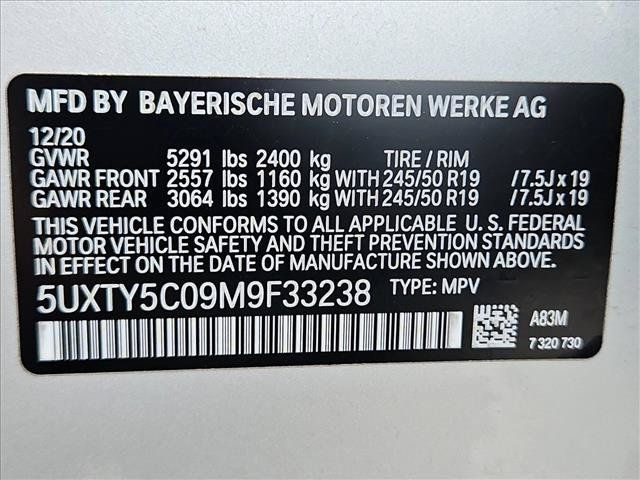 Used 2021 BMW X3 xDrive30i w/ Premium Package AWD/4WD image 27